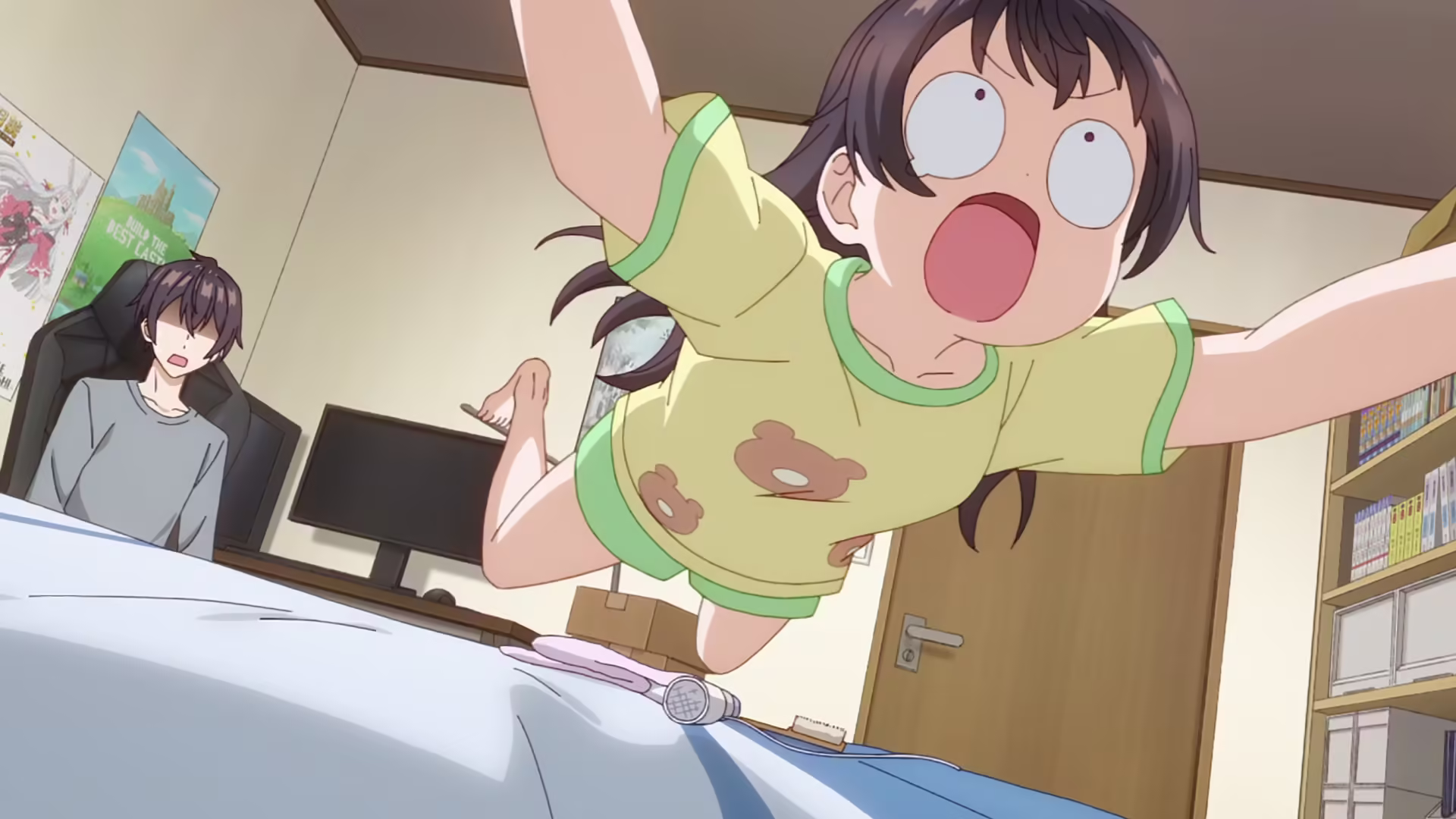 “哥哥被艾莉同学抢走啦！”